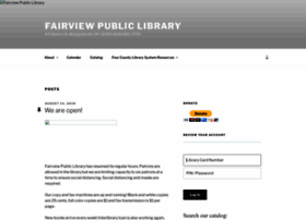fairviewlibrary.org