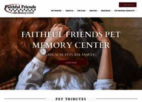 faithfulfriendspetmemorycenter.com