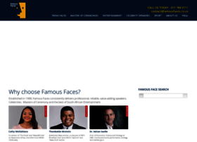 famousfaces.co.za