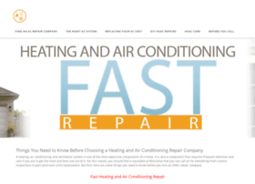 fastheatingandairconditioningrepair.com