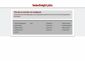 fedexfreight.jobs