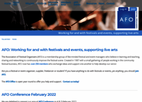 festivalorganisers.org