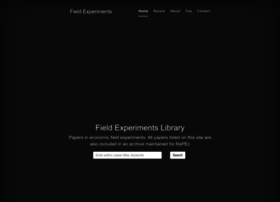 fieldexperiments.com