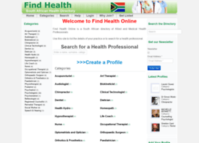 findhealth.co.za