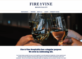 fireandvinehospitality.com