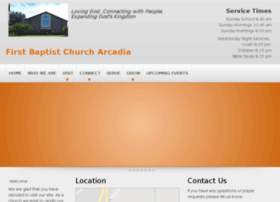 firstbaptistarcadia.com
