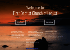 firstbaptistlocust.com