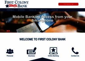firstcolonybank.net