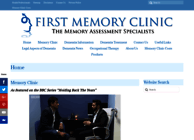 firstmemoryclinic.co.uk