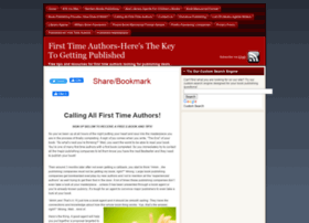 firsttimeauthors.org