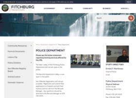 fitchburgpolice.com