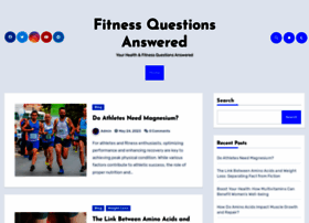 fitnessquestionsanswered.com