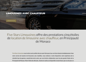 fivestars-limousines.com