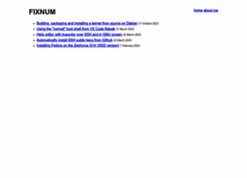 fixnum.org