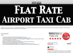 flatrateairporttaxicab.com