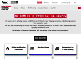 fleetwoodnautical.blackpool.ac.uk