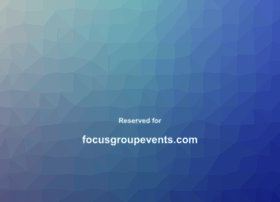 focusgroupevents.com