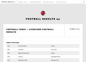 footballresults24.co.uk