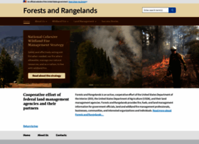 forestsandrangelands.gov