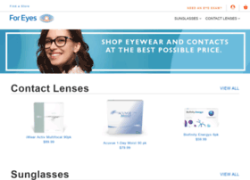 foreyescontacts.com