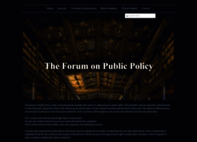 forumonpublicpolicy.com