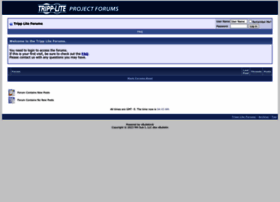forums.tripplite.com