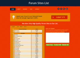 forumsiteslist.com