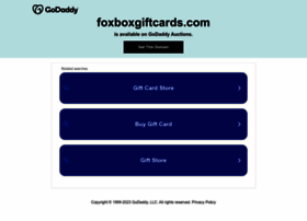 foxboxgiftcards.com