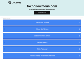 foxhollowmens.com