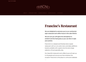 francinesrestaurantwindermere.co.uk