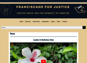 franciscansforjustice.org