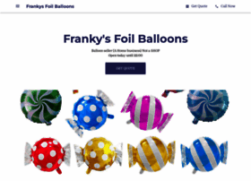 frankysfoilballoons.co.uk