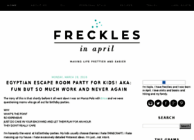 frecklesinapril.com