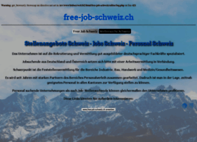 free-job-schweiz.ch