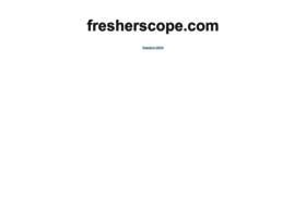 fresherscope.com