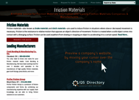 frictionmaterials.com