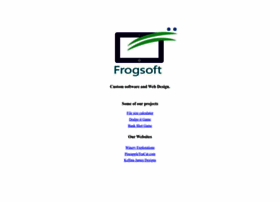 frogsoft.com