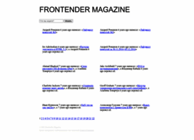 frontender.info