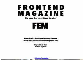 frontendmagazine.com