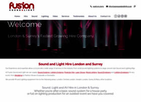 fusionsoundandlight.co.uk