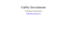 gabbyinvestments.com
