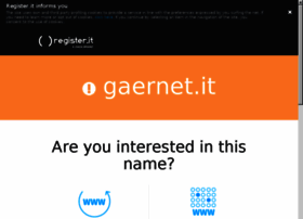 gaernet.it