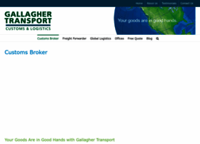 gallaghertransport.com