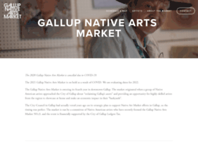 gallupnativeartsmarket.org