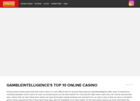 gambleintelligence.com