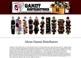 gamutdistributors.com