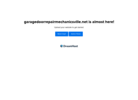 garagedoorrepairmechanicsville.net