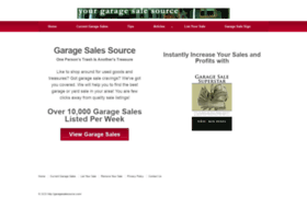 garagesalesource.com