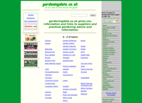 gardeningdata.co.uk