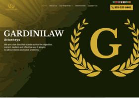 gardinilaw.com